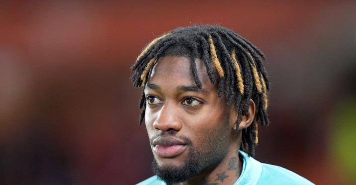 Muhammed Cham in Trainingsweste des österreichischen Nationalteams