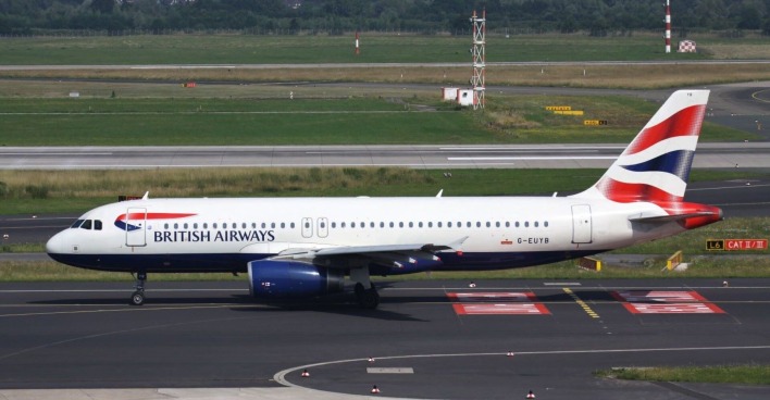 Ein Flugzeug der British Airways.