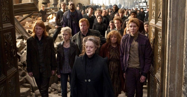 Filmszene aus Harry Potter.
