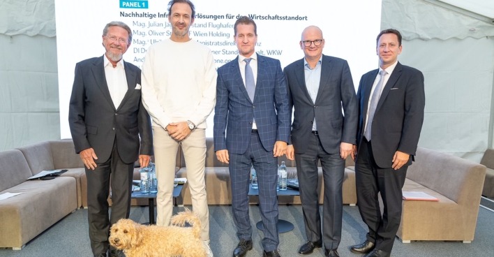 Diskutanten beim 14. vie-mobility Forum