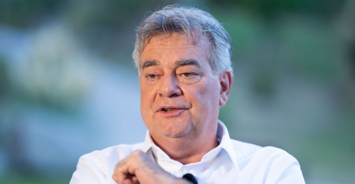 Werner Kogler im Interview mit der APA