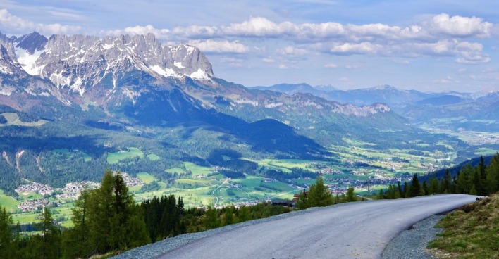 Hartkaiser-Berg im Bereich des Wilden Kaiser Brixental