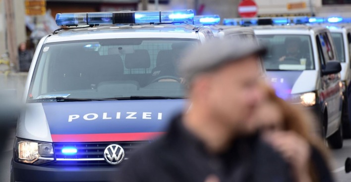 Großaufgebot der Polizei