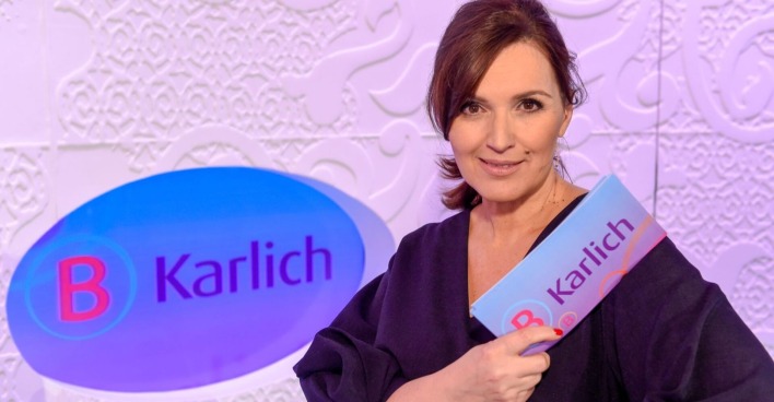 Barbara Karlich in ihrem Studio