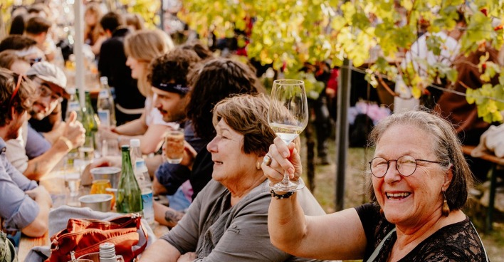 Stürmische Tage in Stammersdorfs Weinbergen