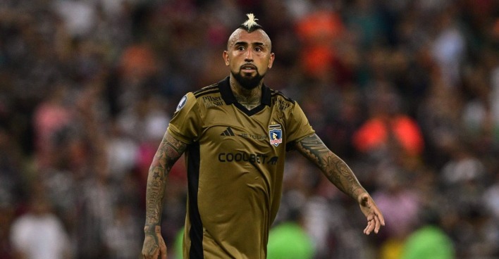 Arturo Vidal während einem Match
