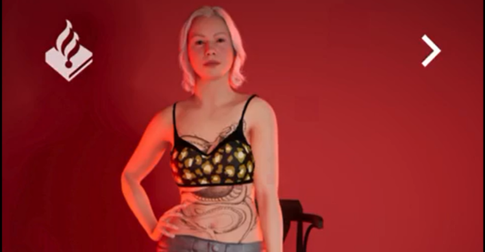 Aus Rücksicht auf die Angehörigen ähnelt das Hologramm Betty kaum.