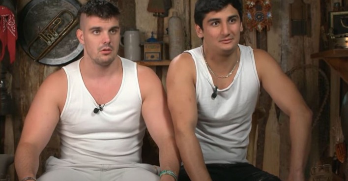 Kevin und Sayed im "Forsthaus Rampensau".