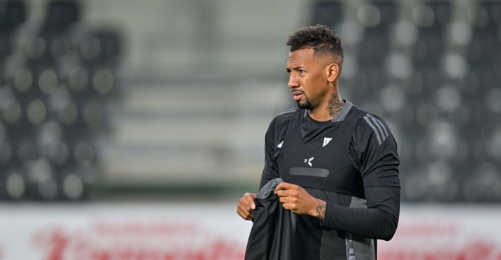 Jerome Boateng beim Training