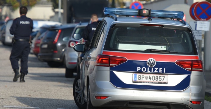 Polizist im Dienst