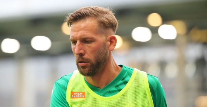 Rapid-Stürmer Guido Burgstaller wird länger ausfallen.