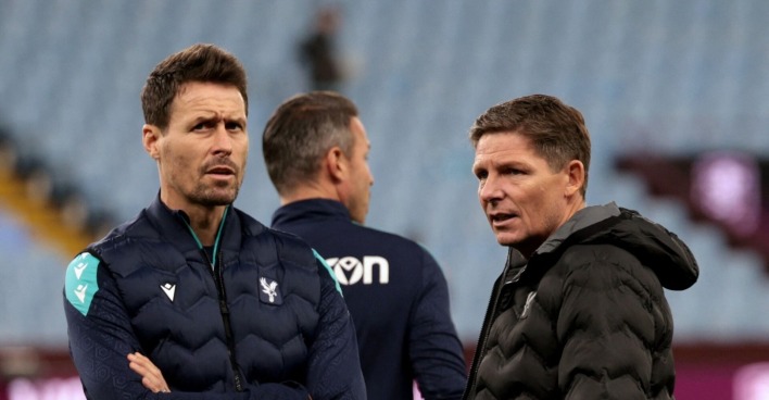 Oliver Glasner und sein Co-Trainer