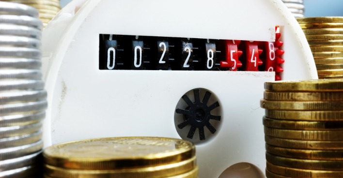 Die Netzkosten für Gas steigen, die Rechnung teurer.