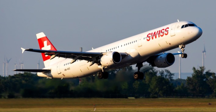 Mitarbeiter der Swiss haben das Paar beim Oralsex gefilmt.
