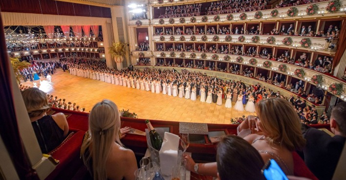 Opernball in der Wiener Staatsoper