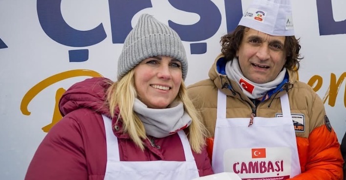 Kirsten und Celal Karaarslan in der Türkei.
