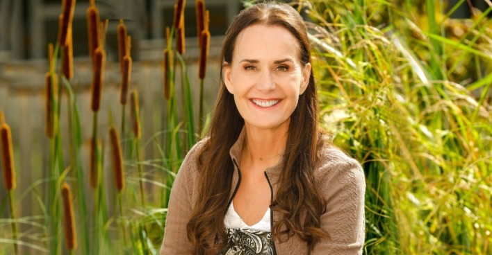 Maggie Entenfellner in der Natur