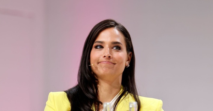 Amira Aly auf der Schönheits-Messe Beauty 2024 in Düsseldorf