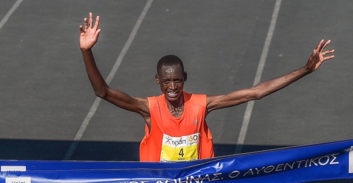 Birmin Misoi Kipkomir in Griechenland