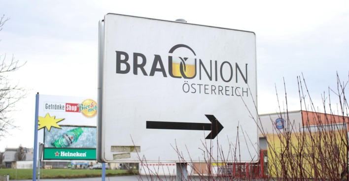 Schild der Brauunion