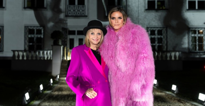 Heidi Klum und Twiggy