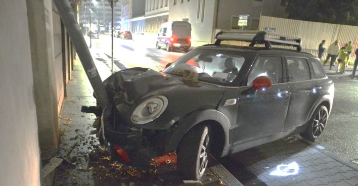 Foto vom gestohlenen und geschrotteten Auto