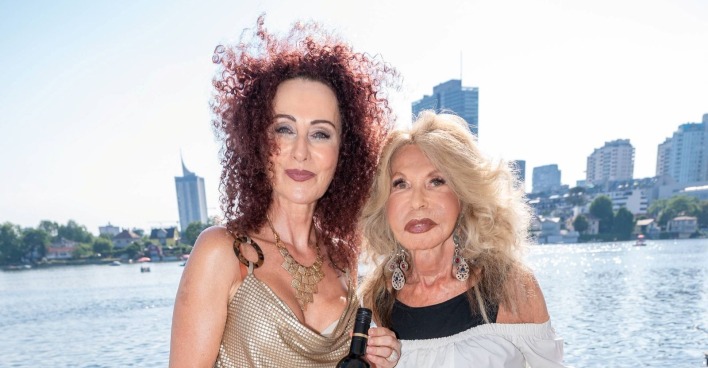 Mausi Lugner und Jeannine Schiller