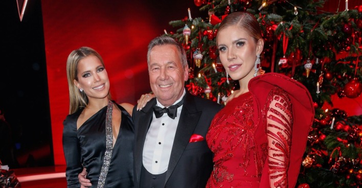 Roland Kaiser and Victoria Swarovski