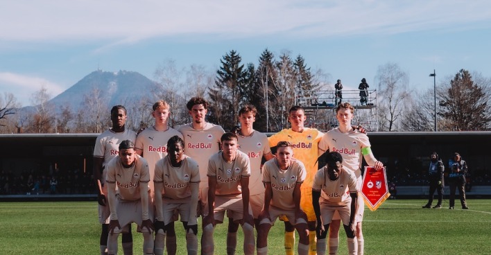 Red Bull Salzburgs U19 triumphiert gegen Atlético Madrid.