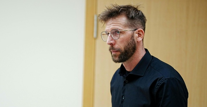 Guido Burgstaller im Verhandlungssaal