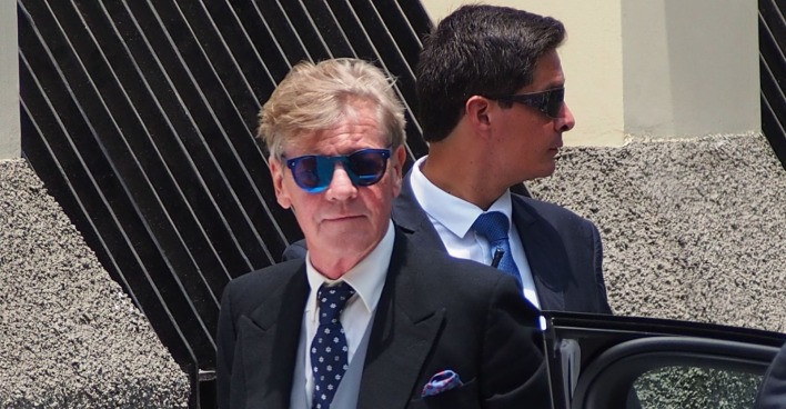 Prinz Ernst August von Hannover bei der Hochzeit von Prinz Christian von Hannover und Alessandra de Osma in Lima