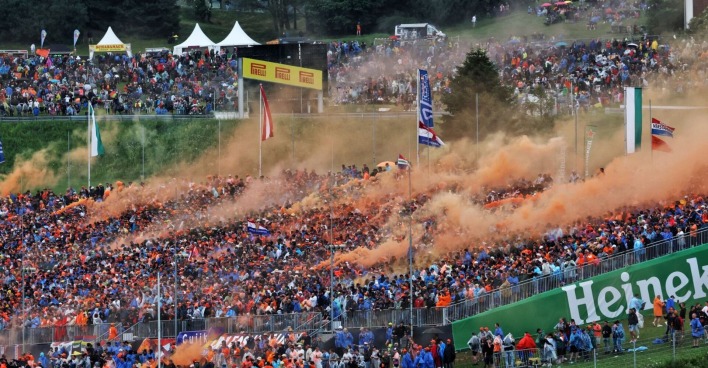 Tribüne am Red Bull Ring in Spielberg
