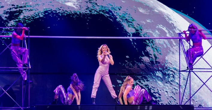 Helene Fischer auf der Bühne.