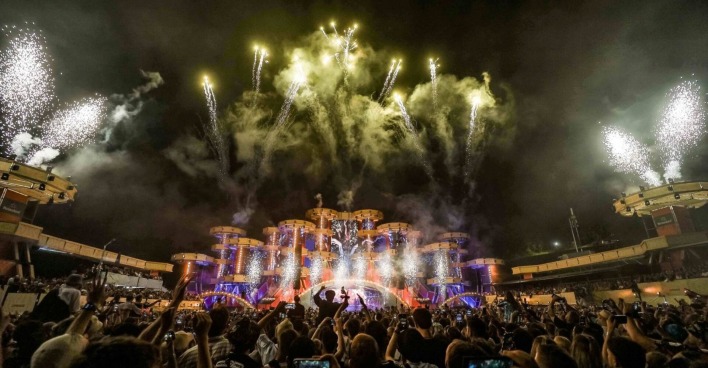 Bühne des Electric Love Festivals am Salzburgring