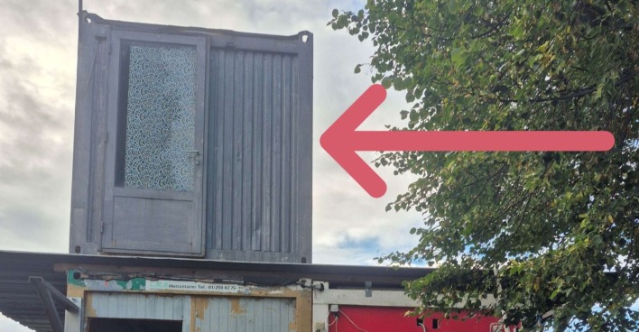 Container in Wien-Floridsdorf