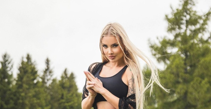 Sabrina Wlk im "Forsthaus Rampensau"