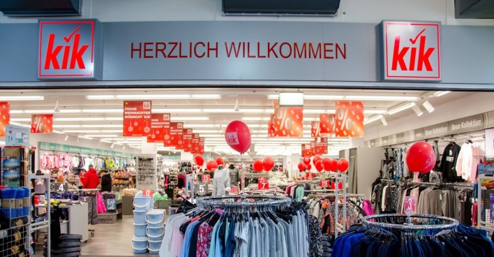 KiK ist ein deutscher Textil-Discounter