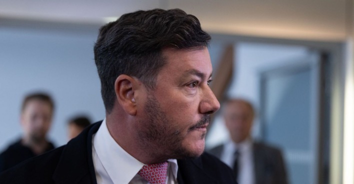 René Benko im Halbprofil
