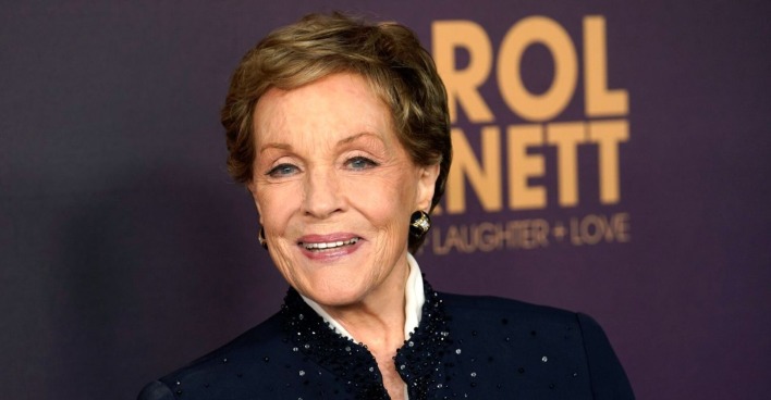 Julie Andrews während einer Veranstaltung zu ihrem 90. Geburtstag