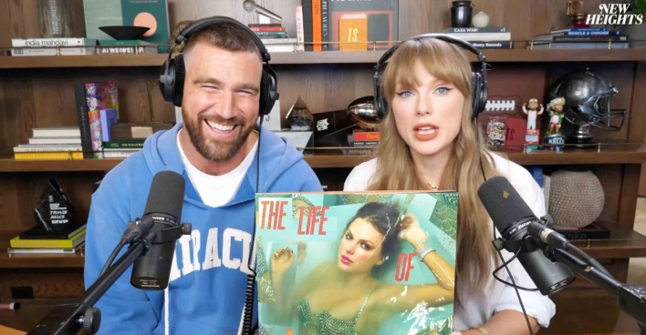 Taylor Swift und Travis Kelce mit dem neuen Album