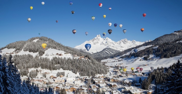 Filzmoos richtet 2026 die Ballon-WM aus.