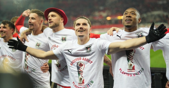 So wild feierten Alaba und Co die WM-Quali.