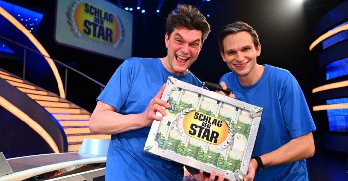 Sieger von Schlag den Star: Lutz van der Horst und Fabian Köster.