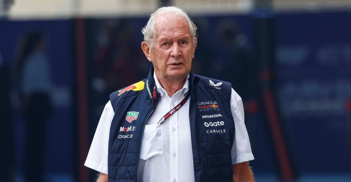 Helmut Marko während des großen Preises von Abu Dhabi