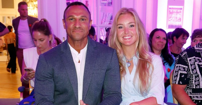 Daniel mit Patrice Aminati bei einem Event