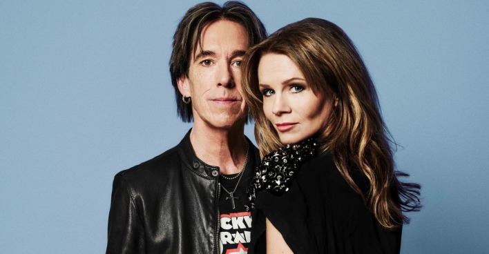 Per Gessle und Lena Philipsson