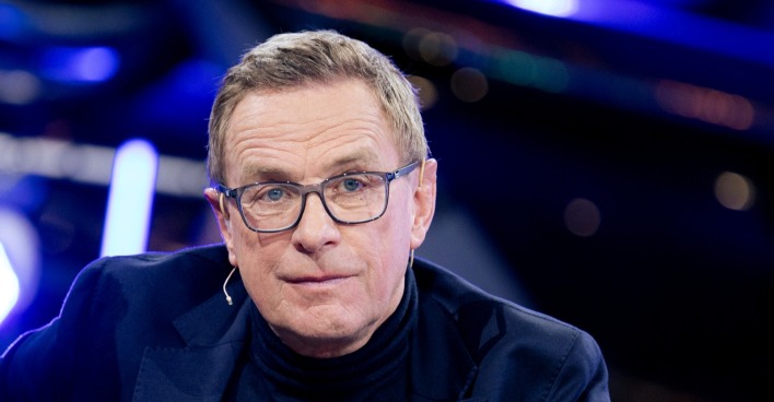Ralf Rangnick am Montagabend in der ServusTV-Sendung „Sport und Talk aus dem Hangar-7“.
