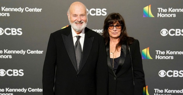 Rob Reiner und Ehefrau Michele Reiner halten Händchen