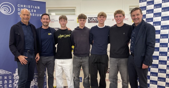 Vier Salzburger U17-Vizeweltmeister wurden mit Jubel und Applaus empfangen.