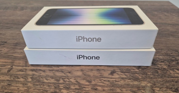 Verpackungen des Apple iPhones